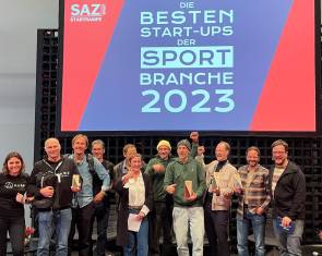 Die Gewinner der SAZsport Startrampen-Verleihung 2023. 